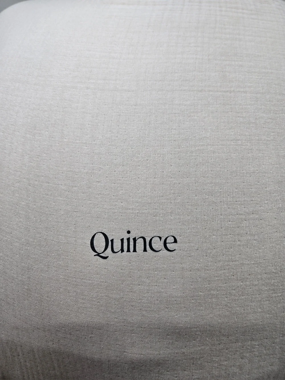 QUINCE Organic Cotton Gauze Dream Quilt King/Cal King Dune 0483